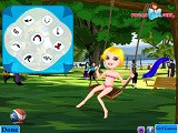 Hra - Dívka na houpačce