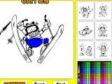 Hra - Garfield Colouring