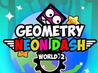 Hra - Geometry neon dash world 2